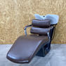 【中古】タカラベルモント　バックシャンプー 『RSIII COMFORT（コンフォート）』 ロック付チルトボウル仕様　シガーブラウン 1