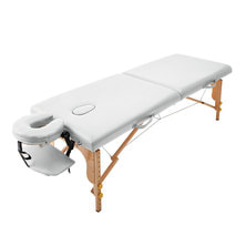 軽量木製折りたたみベッド EB-03DX（キャリーバッグ付）（ホワイト）