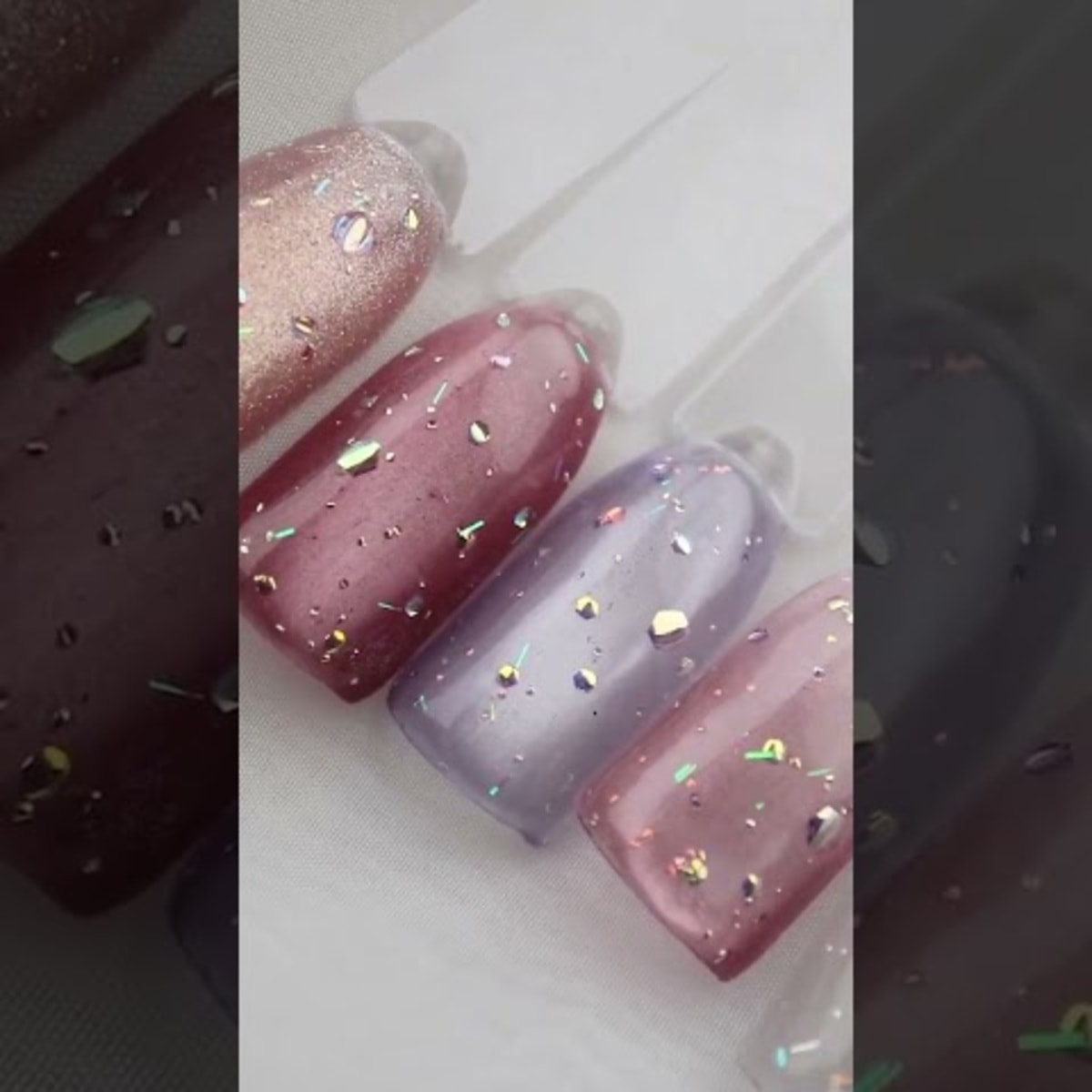Raygelセレクトカラージェル ぷくぷくグリッター (7-types Full Set)の