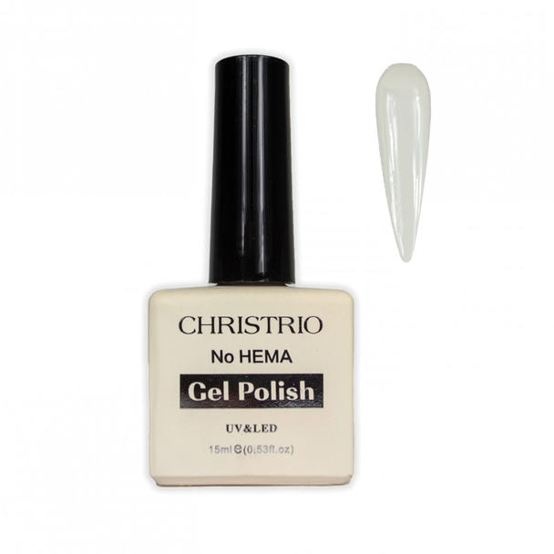 CHRISTRIO ジェルポリッシュ 15ml  #07 サテンスノー 1