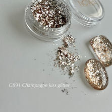 G891 Champagne kiss glitter