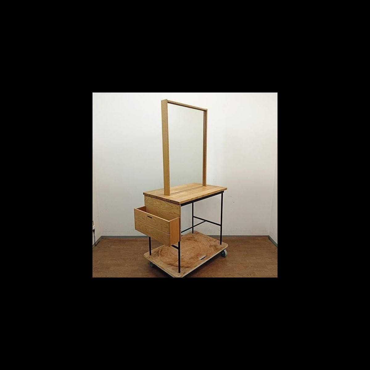 タカラベルモント　raf ミラー タカラベルモント r.a.f mirror ラフミラー ブラック ナチュラル