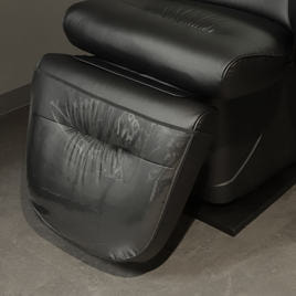 ALVIN 電動シャンプーチェア ブラウン 電動シャンプーチェア ALVIN-Sofa【レッグレスト連動タイプ
