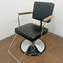 オオヒロ RETRO S レトロS ブラック U字型ステップ クロームメッキ 丸ベース