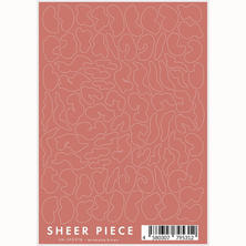 写ネイル SHEER PIECE terracotta brown