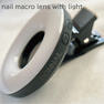 Bonnail nail macro lens with light 1