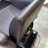 【中古】ビューティガレージ　電動シャンプーチェア『ALVIN-Sofa』レッグレスト連動タイプ　ダークブラウン 28