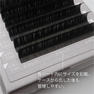 フラットマットラッシュ(BLK)[Oカール太さ0.15長さ8mm] 9