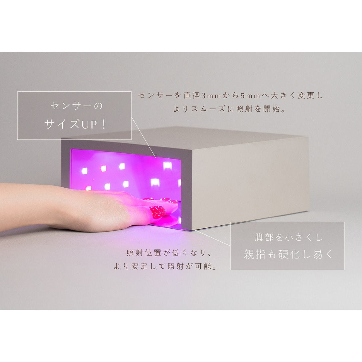 oui nails ネイルライト 美容機能付きの卸・通販 | ビューティガレージ