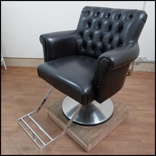 タカラベルモント Vintage Chair ビンテージチェア ブラウン 丸ベース 1