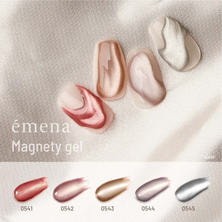 《限定商品》emena マグネティジェル新色5色セット(Bセット)/0541～0545