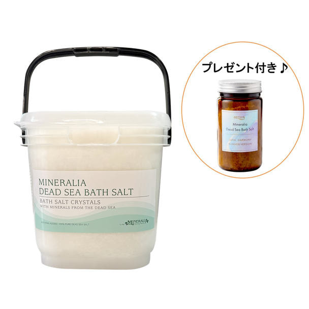 【特価セール】デッドシーバスソルト 5Kg ミネラリア デッドシーバスソルト ナチュラル 5kg（バケツ入り）の卸