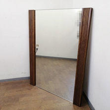 木製枠 壁掛けミラー