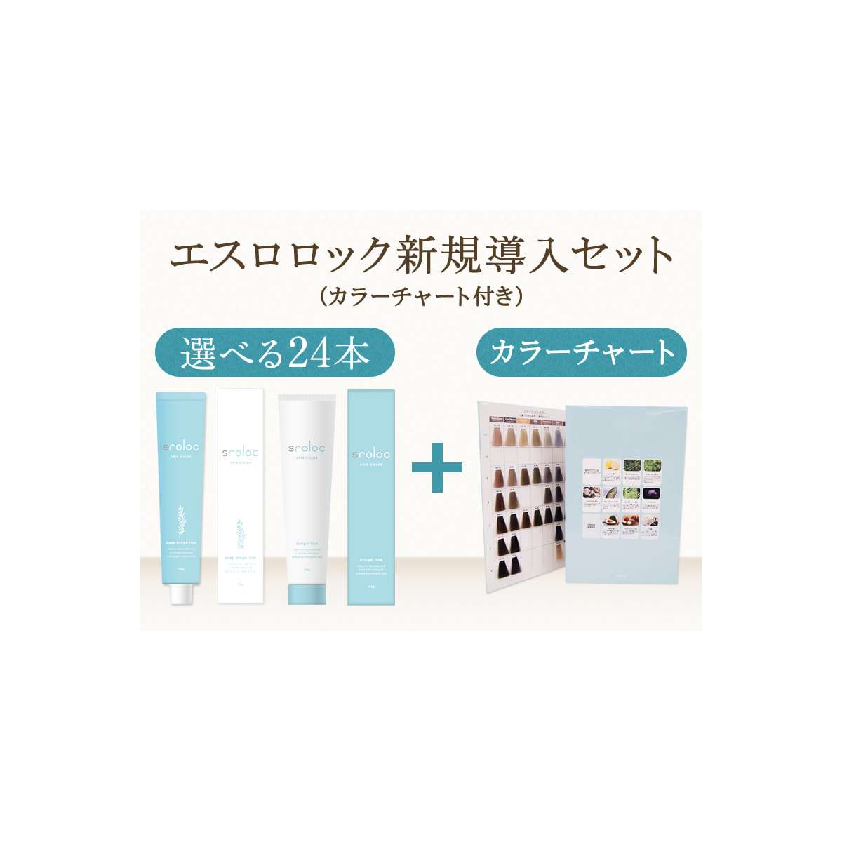 エスロロック新規導入セット カラーチャート付き 医薬部外品 の卸 通販 ビューティガレージ エスロロック新規導入セット カラーチャート付き 医薬部外品 の卸 通販 ビューティガレージ