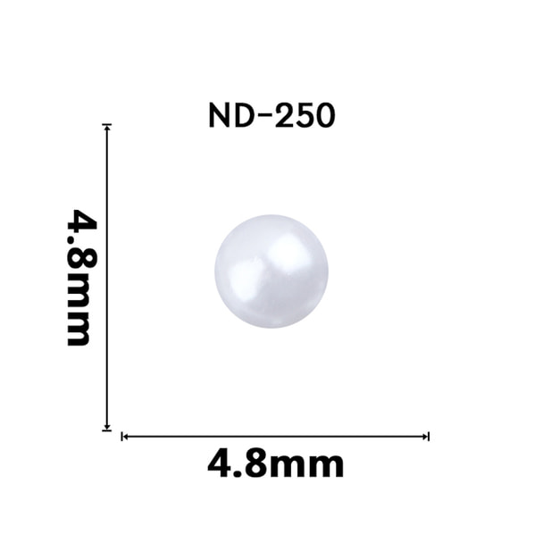 【ND250】NAILTAS（ネイルタス）ネイルデコパーツ パール 1