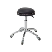 【プレミアム】アンティークスツール「リベット」 ブラック