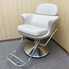 タカラベルモント D.SUITE ディースィート ステップタイプ ホワイト 別注カラー 布地 リクライニング 丸ベース