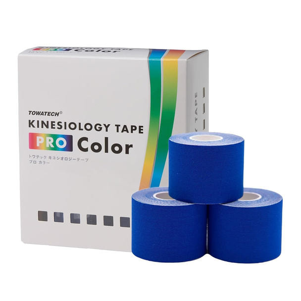 キネシオロジーテープ PRO Color ネイビー　50mm×5m 6巻 1