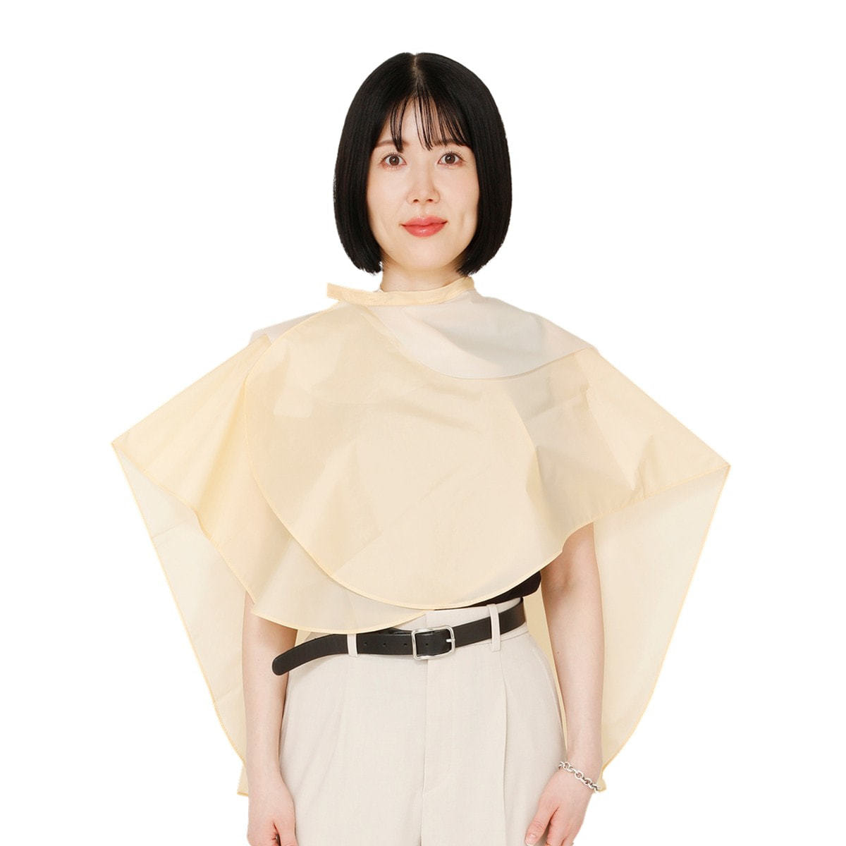 シャンプークロスBasic（防水仕様） オレンジベージュの卸・通販