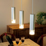 LED３灯円筒ペンダントライト シルバー（MPN06SI-3） 3