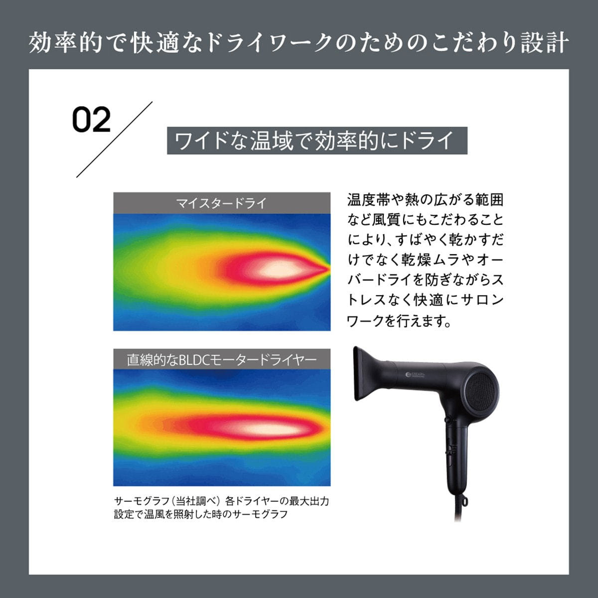 クレイツイオン マイスター ドライ(1300W)の卸・通販 | ビューティガレージ