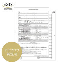 【EGTS】アイブロウ用カウンセリングシート（新規用50枚）