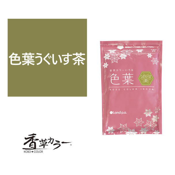 香草カラー 色葉（ノンジアミン）うぐいす茶 300g 1