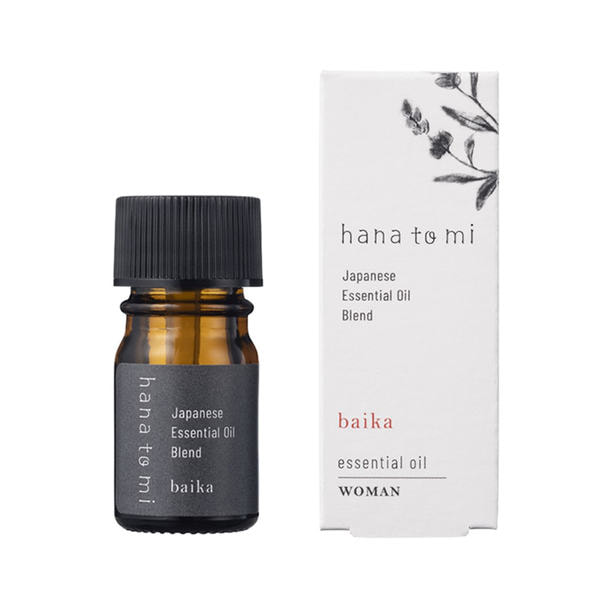 hanatomi エッセンシャルオイル baika（バイカ） 3ml 1