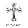MATIERE メタルパーツ クロス ミディアムシルバー