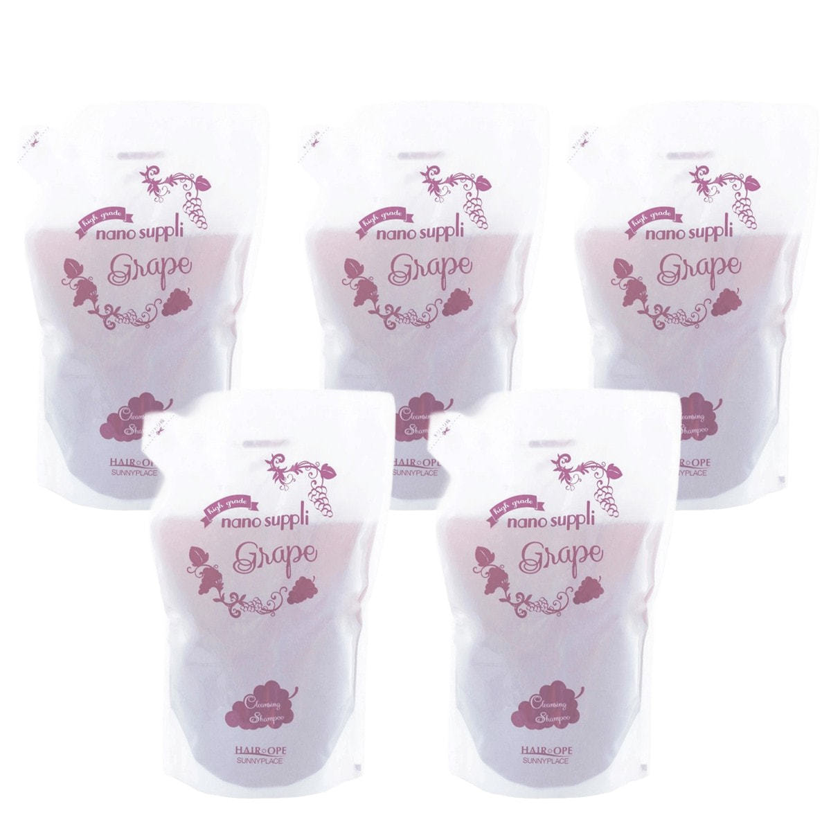 クレンジングシャンプー グレープ 800ml×5