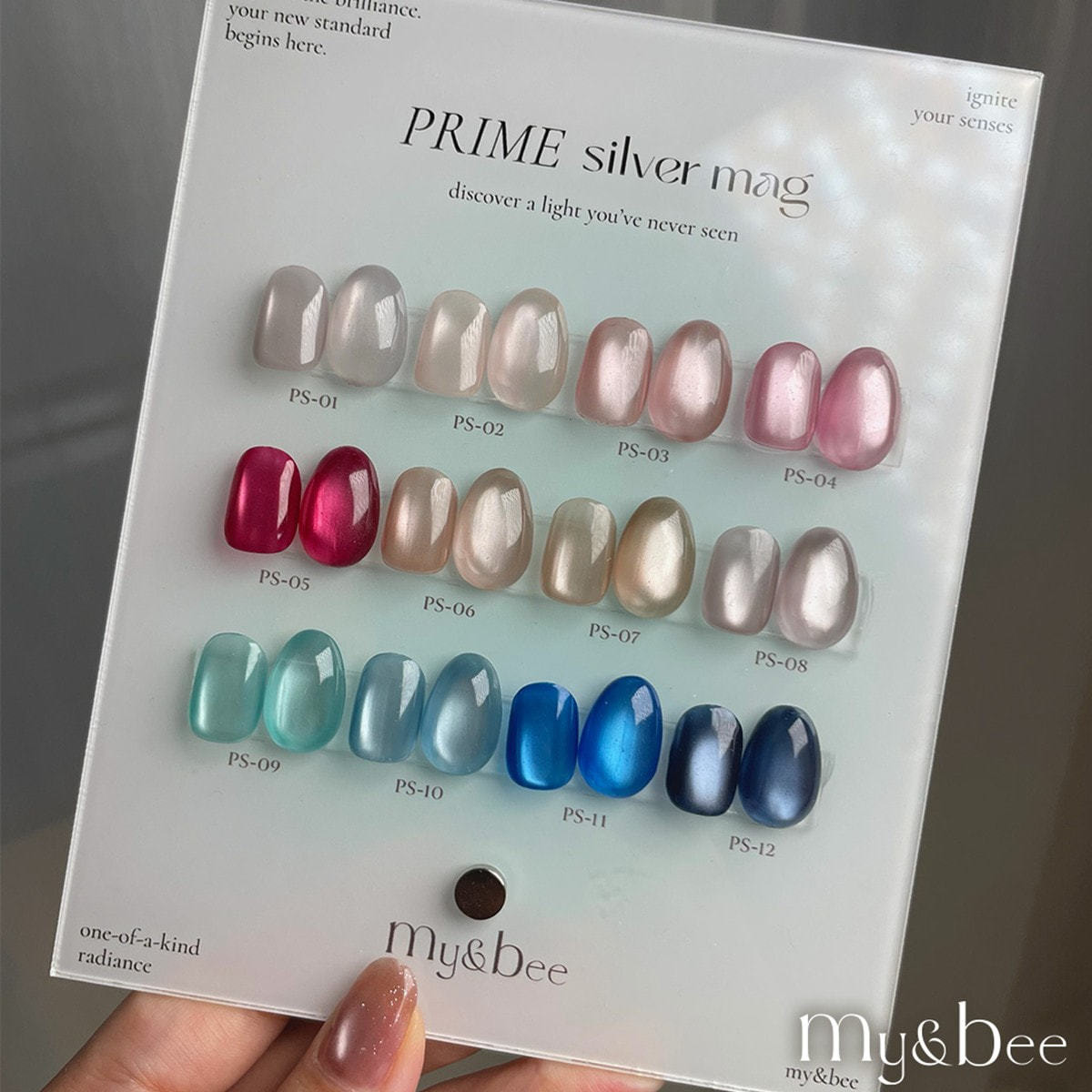 mybee prime silver mag 12色セット my&bee プライムシルバーマグ 12色セットの卸・通販 | ビューティガレージ