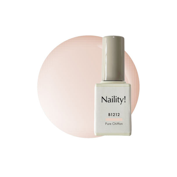 Naility！（ネイリティー）カラージェル ボトルタイプ B1212 ピュアシフォン 1