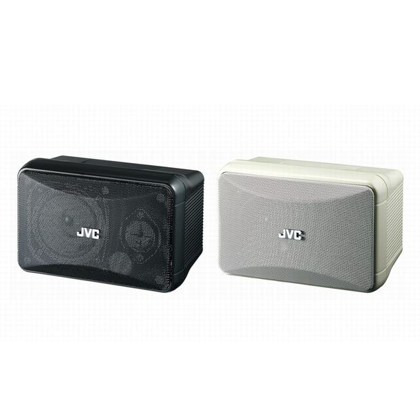 【新品】JVC PS-S10W コンパクトスピーカー PS-S10W】JVC コンパクトスピーカー (ホワイト) 1ペア [サウンド