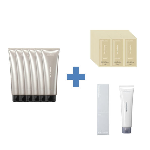 数量限定】ソマルカラボ カラーシャンプー ホワイトブロンドセットの卸