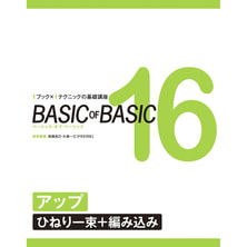 BASIC OF BASIC vol.16 アップ<ひねり一束+編み込み> BASIC OF BASIC vol.16 アップ<ひねり一束+編み込み>