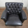 タカラベルモント Vintage Chair ビンテージチェア ブラウン 丸ベース 9
