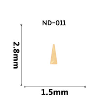 【アウトレット】【ND011】NAILTAS（ネイルタス）ネイルデコパーツ スターズ三角 ロング