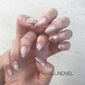 NOVEL（ノヴェル）Dlepp shells（purplish pink & natural white（S）） 2