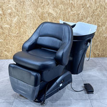 【中古】大廣製作所 フルフラットシャンプーユニット『AMALFI AURORA(アマルフィ オーロラ) OVE OVE Shaii DX』 ブラック	 【中古】大廣製作所 フルフラットシャンプーユニット『AMALFI AURORA(アマルフィ オーロラ) OVE OVE Shaii DX』 ブラック