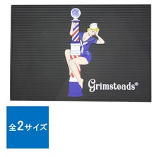 ツールマット Barber Pole Pinup Girl