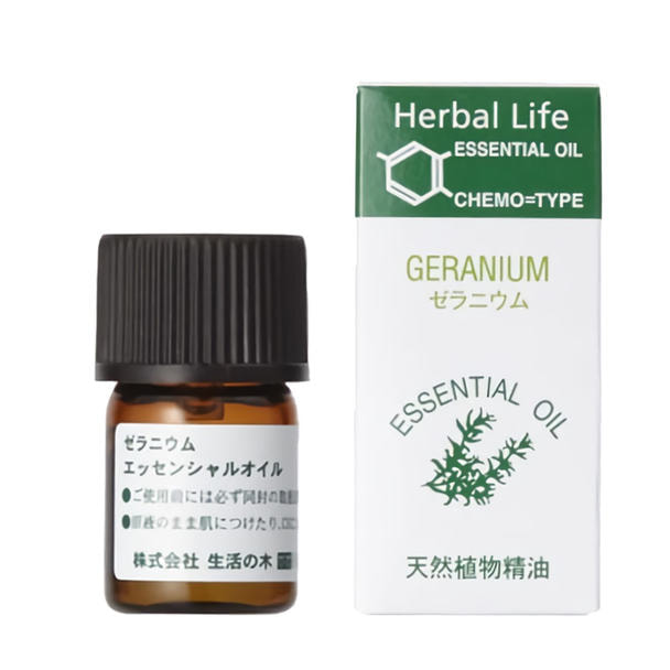 生活の木 エッセンシャルオイル ゼラニウム精油3ml 1