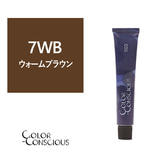 カラーコンシャス 7WB(ウォームブラウン)《グレイカラー》 80g【医薬部外品】