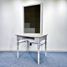 天然木製両面ドレッサー　LOUISⅡ（ルイⅡ）WH