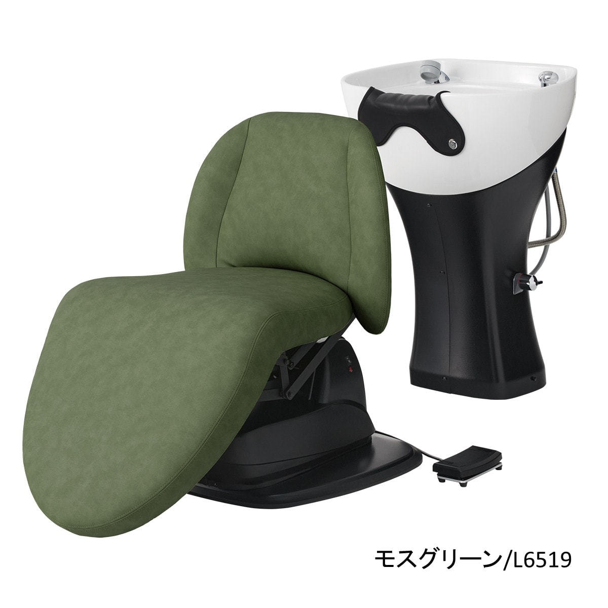 ラビッツShinmiwa シャンプー台 電動リラクゼーションシャンプーユニット【SPAZIOⅡ（スパツィオ2