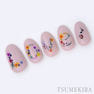 ツメキラ flicka nail arts プロデュース5 Watercolor garden 2