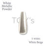 TOY’s × INITY ホワイトメタリックパウダー T-WM01 ホワイトベージュ 1