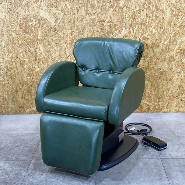 【中古】大廣製作所　シャンプー椅子『ドルチェ200（N2）』イングランドグリーン 1