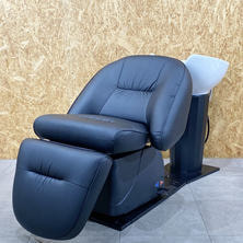 【中古】ビューティガレージ　バックシャンプー 『リラクゼーションシャンプーユニット LUCY（ルーシー）』ブラック