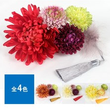 マム髪飾り Uピン仕様 6本セット