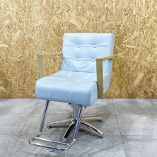 【中古】ビューティガレージ 『スタイリングチェアALBERO（アルベロ）HD-7M』ライトグレー